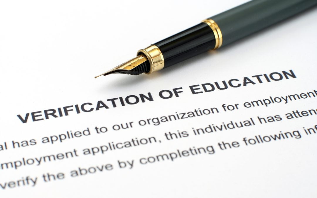 Education Verification Checks